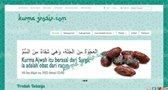 Desktop Screenshot of kurmagrosir.com